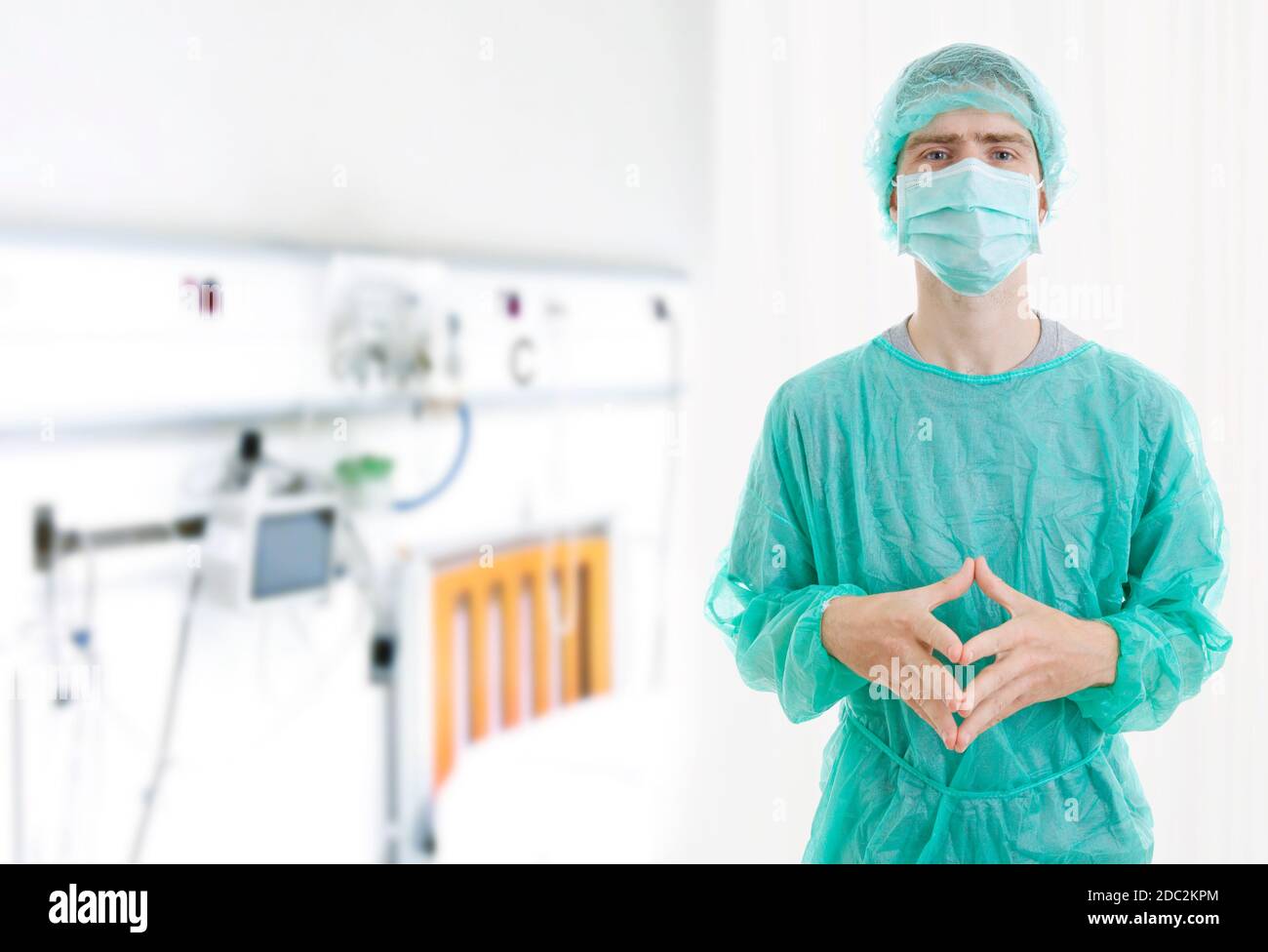 young male doctor at the hospital Stock Photo - Alamy