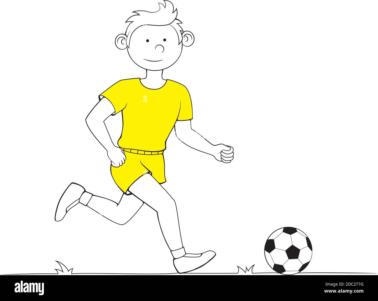 Cute Boy Playing Football Outdoor Stock Vector Images Alamy Cute Boy Playing Football Outdoor Stock Vector Images Alamy