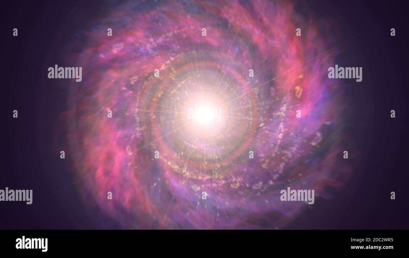 Cosmic Galaxy Background abstract light, illustration render Stock ...
