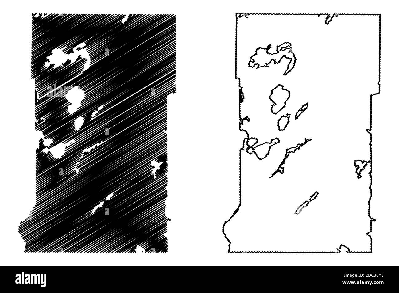 brainerd-map-stock-vector-images-alamy