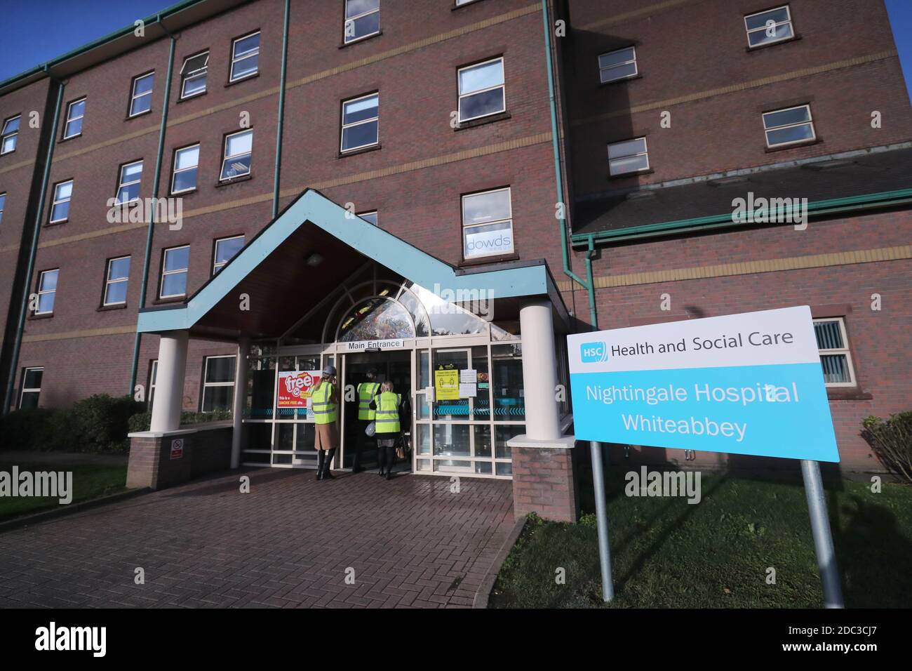 The Nightingale Hospital Whiteabbey in Belfast Stock Photo Alamy