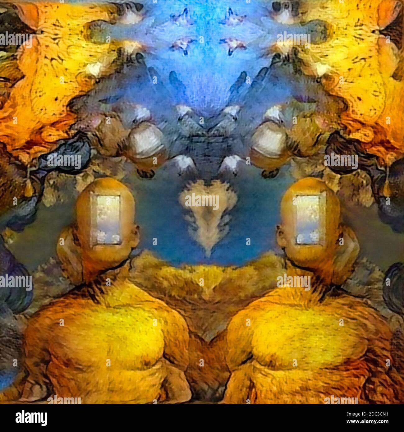 Digital twin abstract hi-res stock photography and images - Alamy