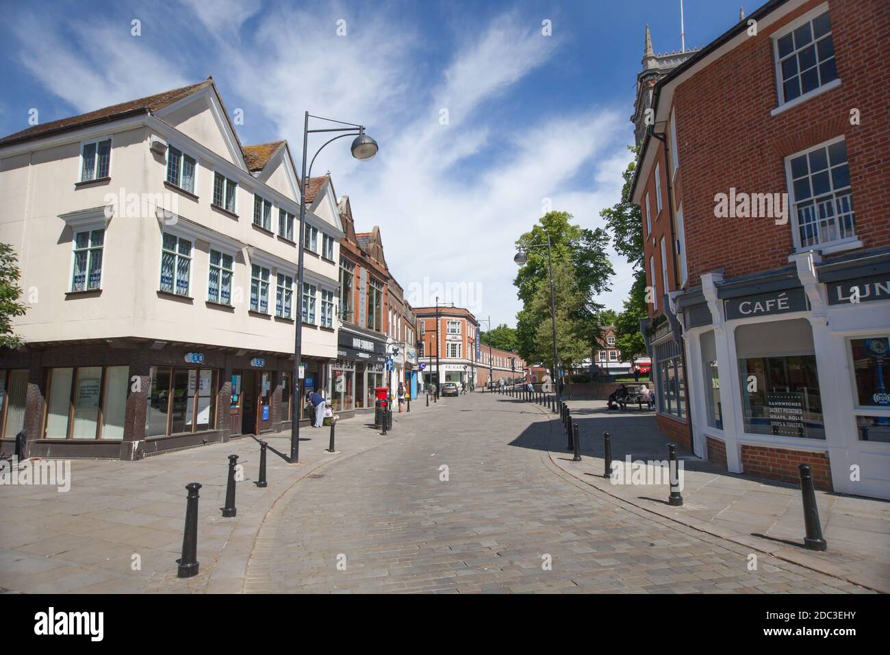 The town centre in High Wycombe, in Buckinghamshire, UK Stock Photo - Alamy