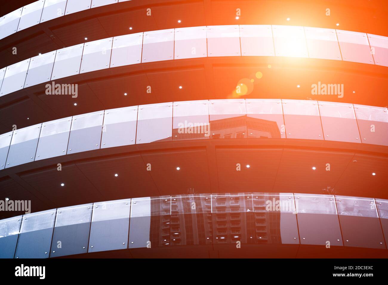 Modern office buildings in the financial district Stock Photo - Alamy