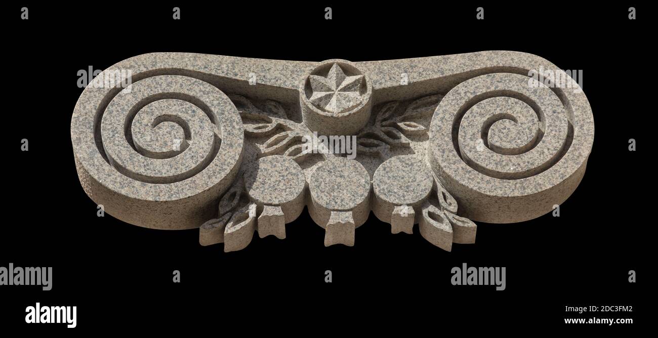 elements of architectural decoration of buildings, wall texture and ...