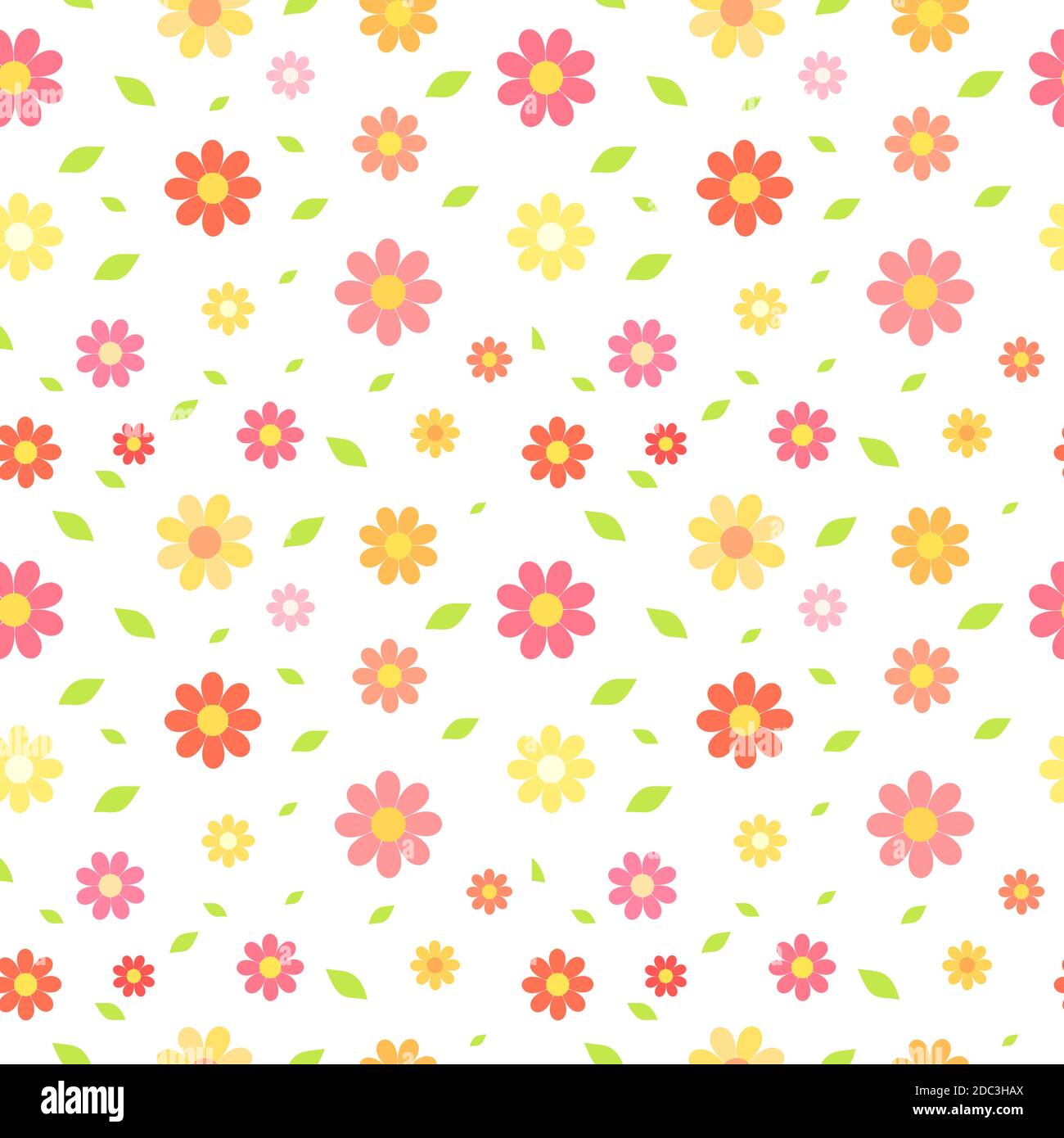 Flowers seamless pattern. Vector illustration Stock Vector Image & Art ...