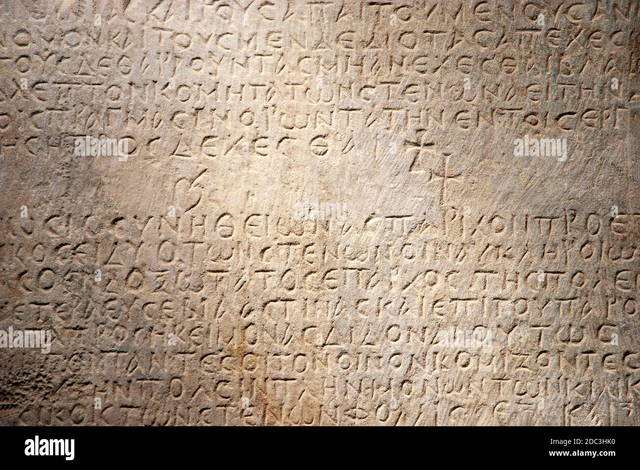 Ancient Greek Inscriptions High Resolution Stock Photography and Images