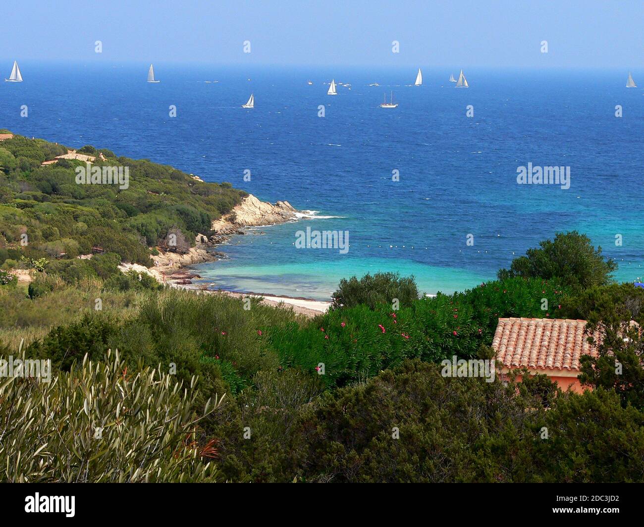 Cala Granu beach, Costa Smeralda, Sardinia, Italy Stock Photo - Alamy