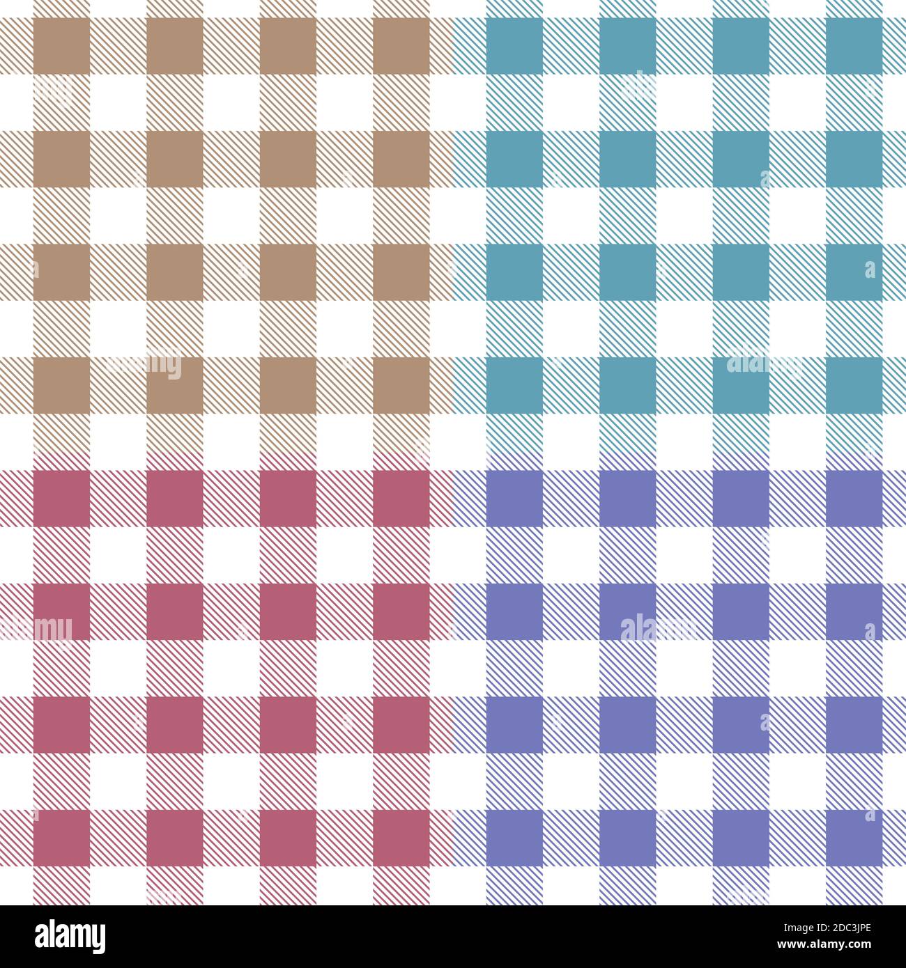 Vector seamless purple knitted pattern. Textile cage for design Stock Vector