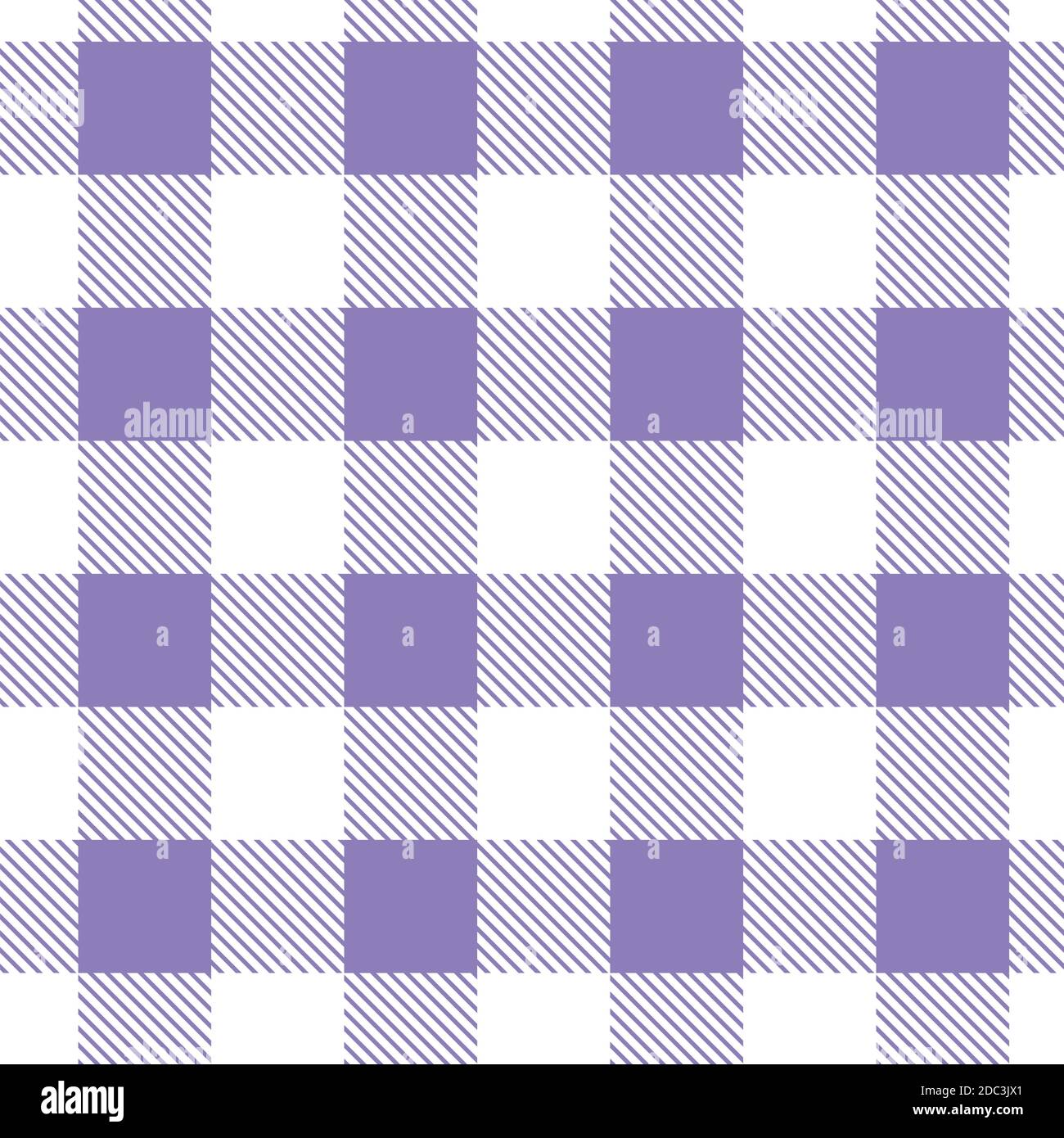 Vector seamless purple knitted pattern. Textile cage for design Stock Vector