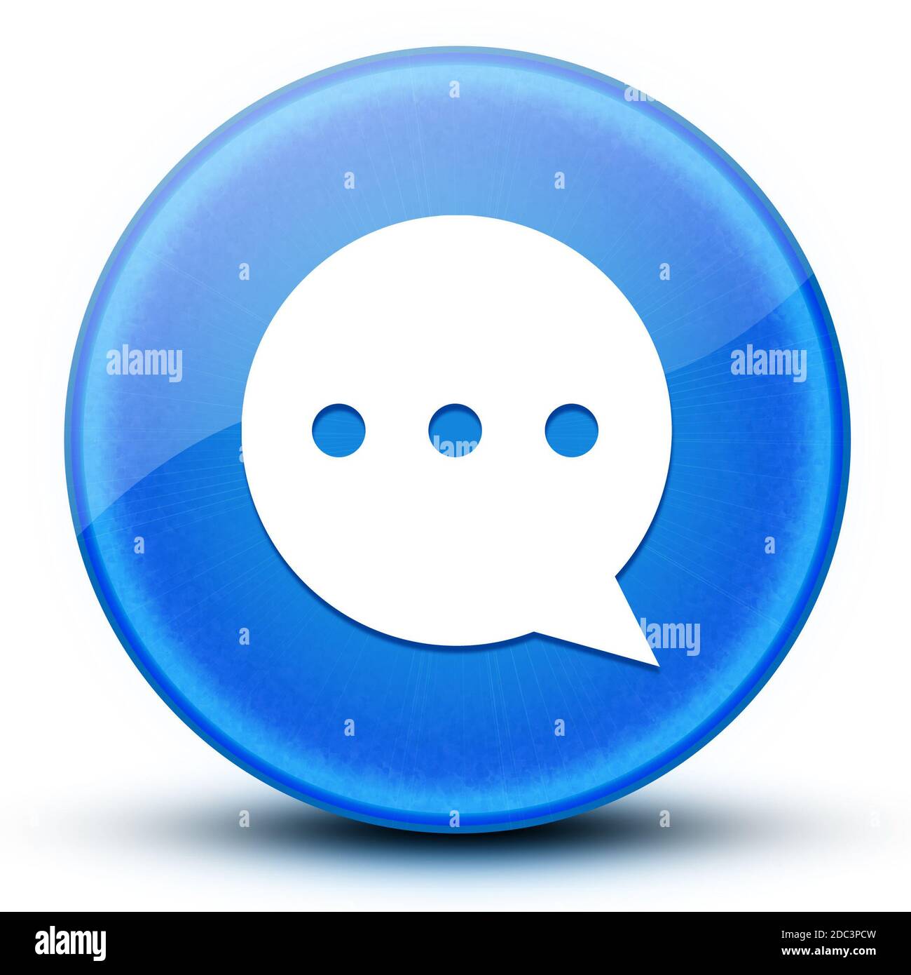 Glossy blue share button hi-res stock photography and images - Alamy
