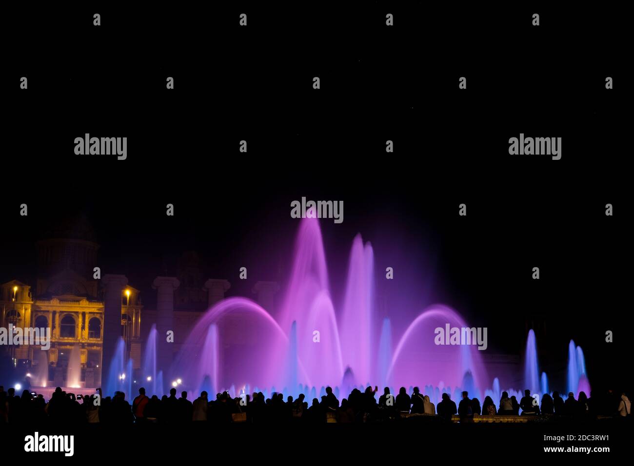 The Famous Magic fountain in Barcelona, Spain Stock Photo Alamy
