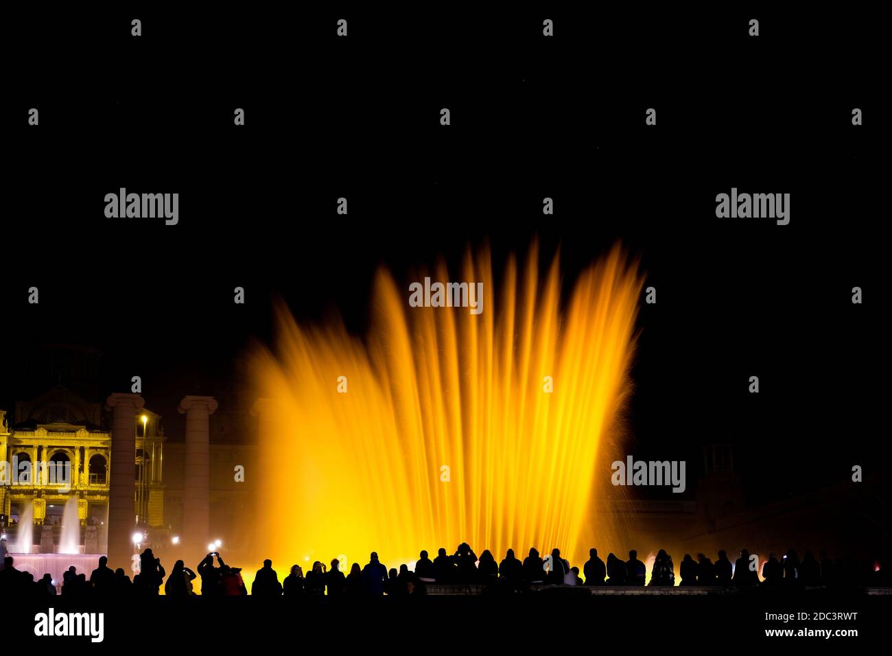 The Famous Magic fountain in Barcelona, Spain Stock Photo Alamy