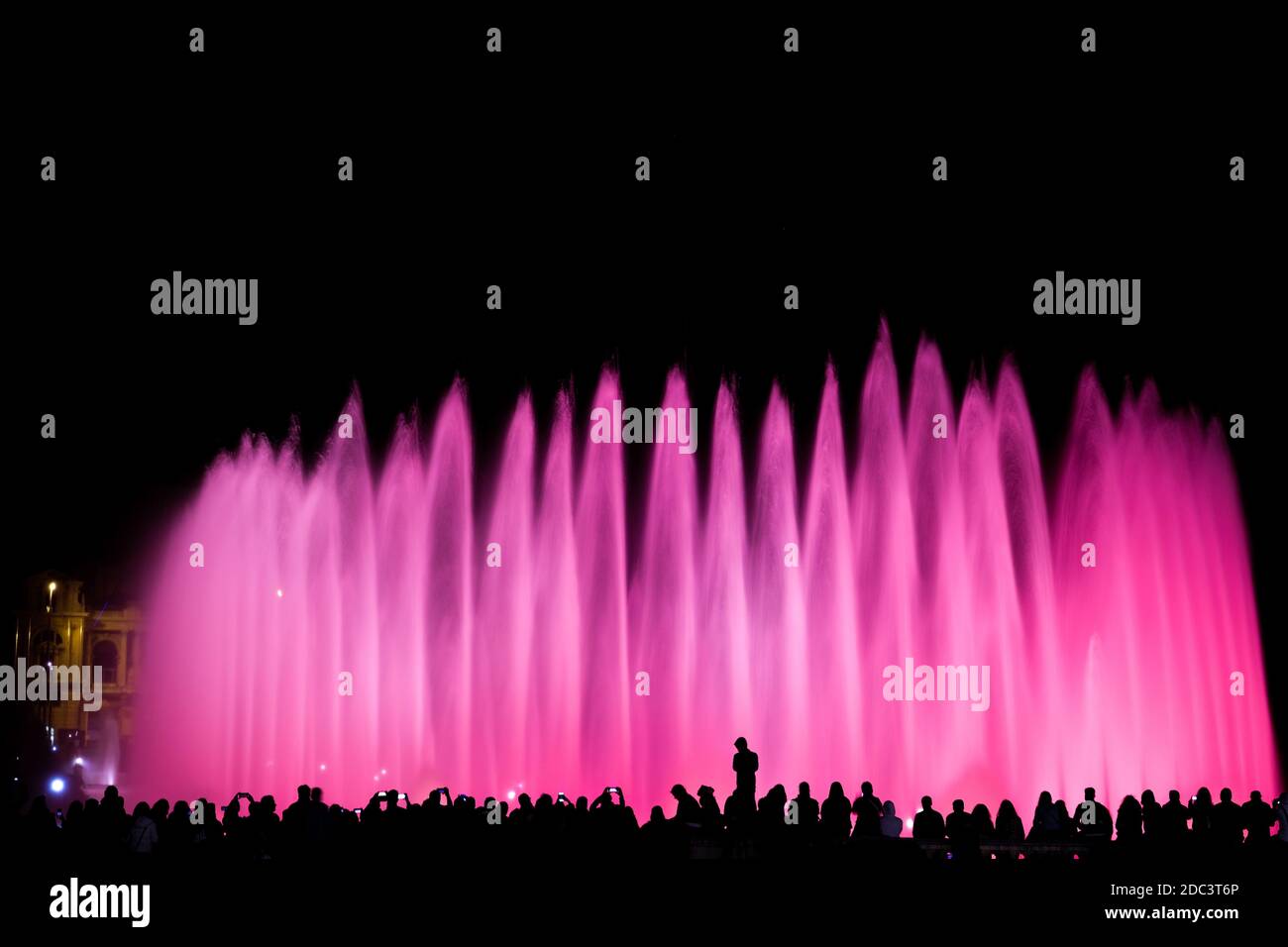 The Famous Magic fountain in Barcelona, Spain Stock Photo Alamy