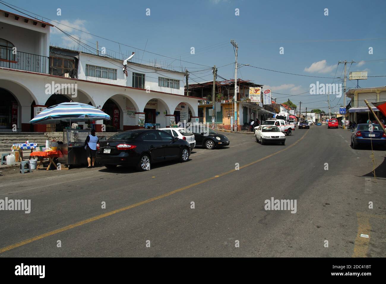 The town of Huitzilac in the state of Morelos in Mexico Stock Photo Alamy
