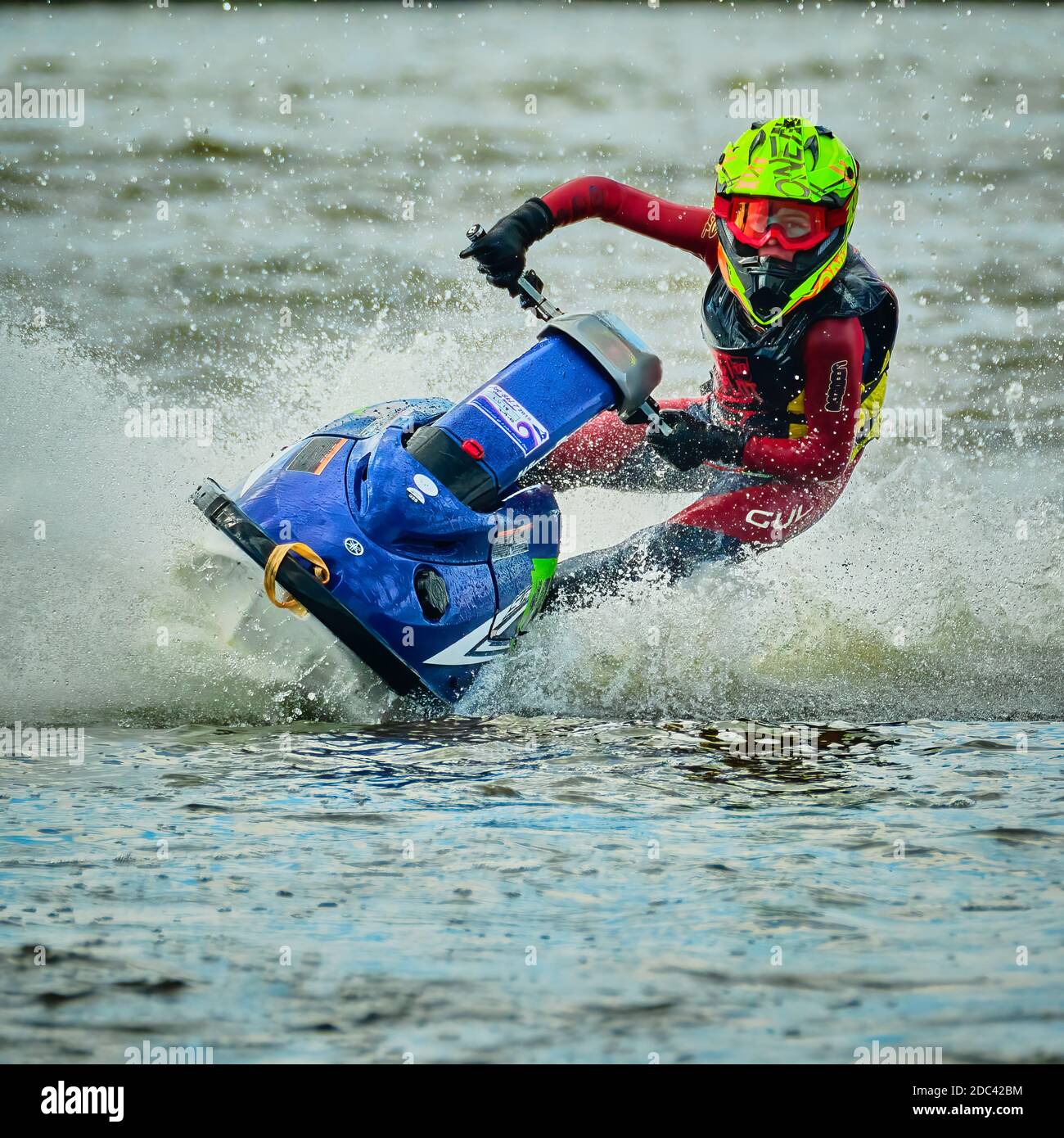 Jet Ski's at Kingsbury Water Park, Warwickshire, UK Stock Photo Alamy