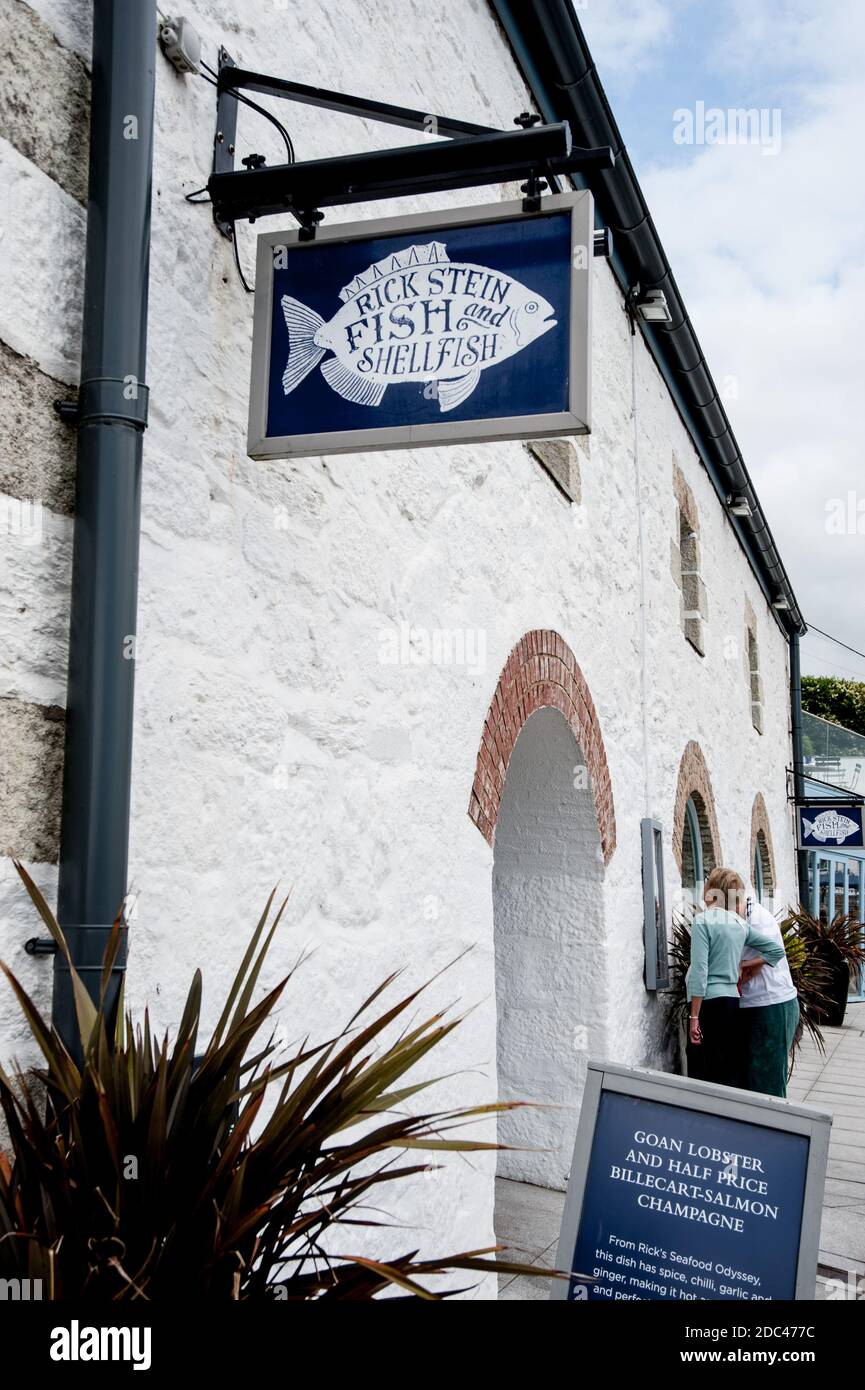 Rick Stein Fish Restaurant, Porthleven, Cornwall Stock Photo - Alamy
