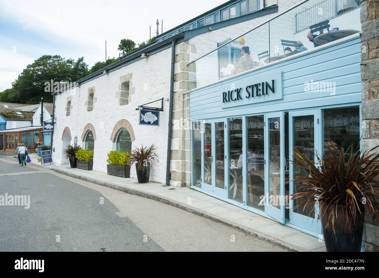 Rick Stein Fish Restaurant, Porthleven, Cornwall Stock Photo