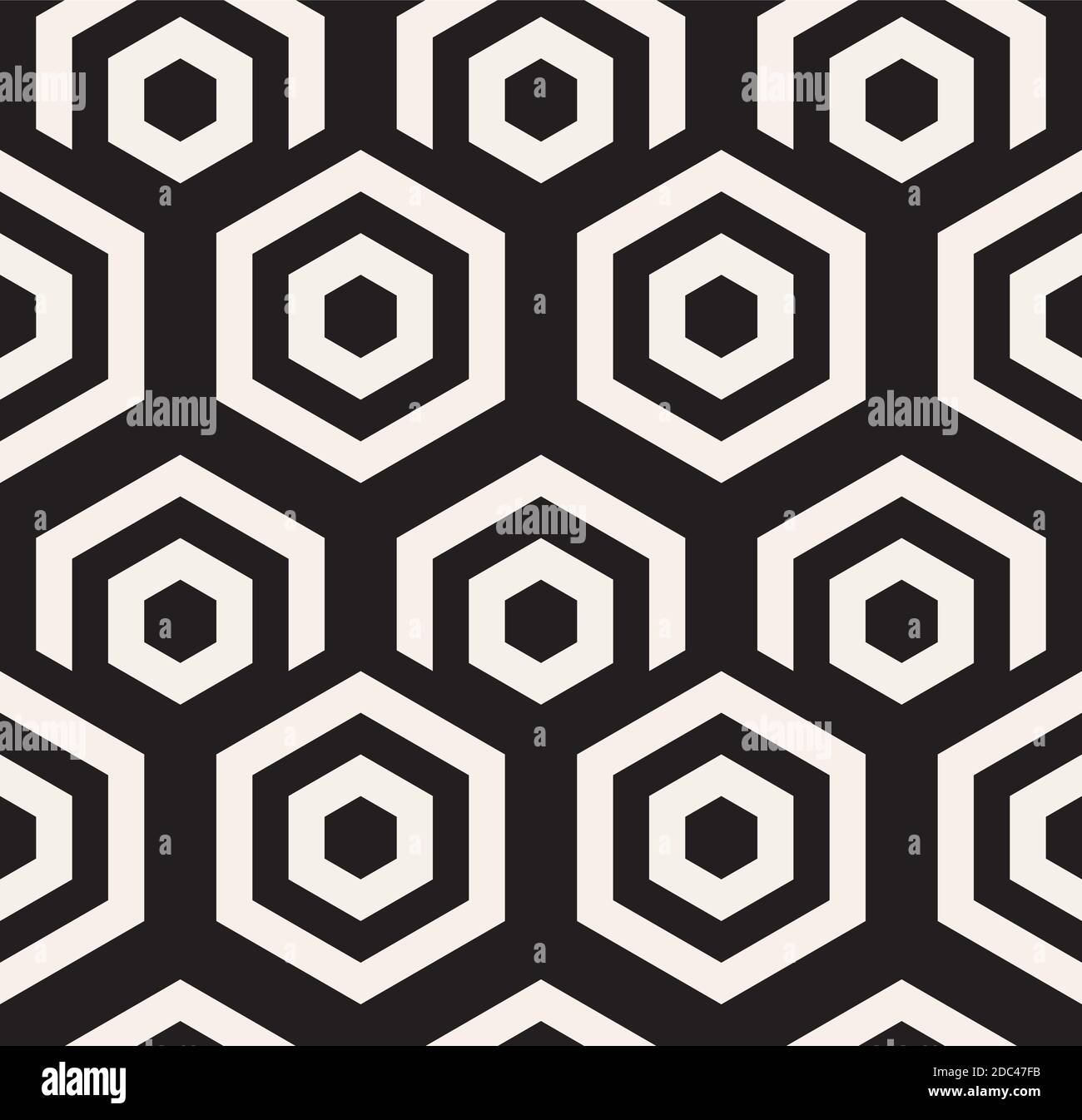Black and white hypnotic background. Abstract Seamless Pattern ...
