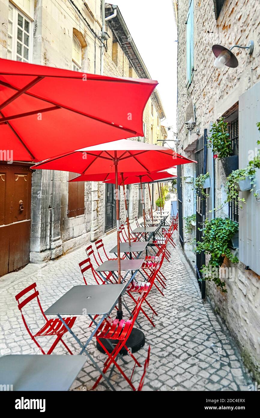 french bistro umbrella