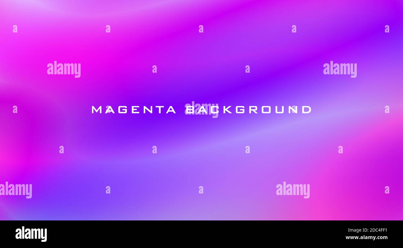 Abstract blurred background with gradient from electric purple to magenta. Smooth vector graphic pattern Stock Vector