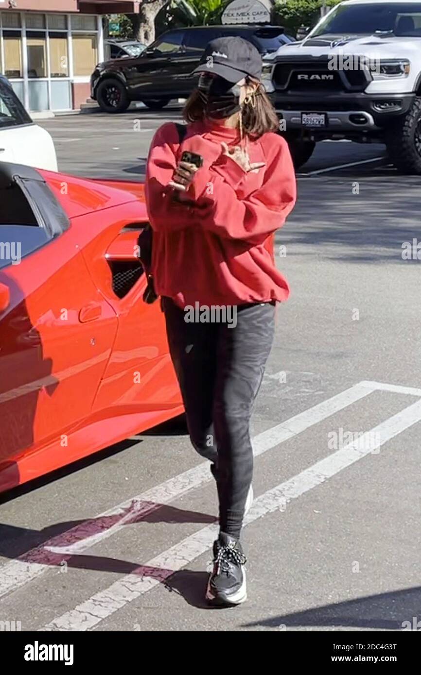 West Hollywood, Ca. 18th Feb, 2020. Vanessa Hudgens seen arriving at