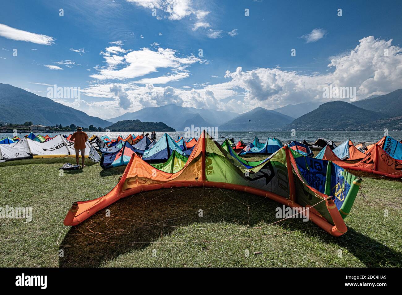 Colico, Italy, Lombardy Stock Photo