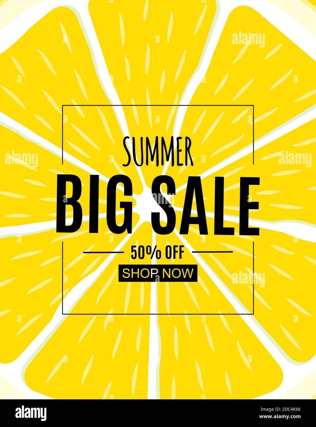 Abstract Summer Sale Background. Illustration Stock Photo - Alamy