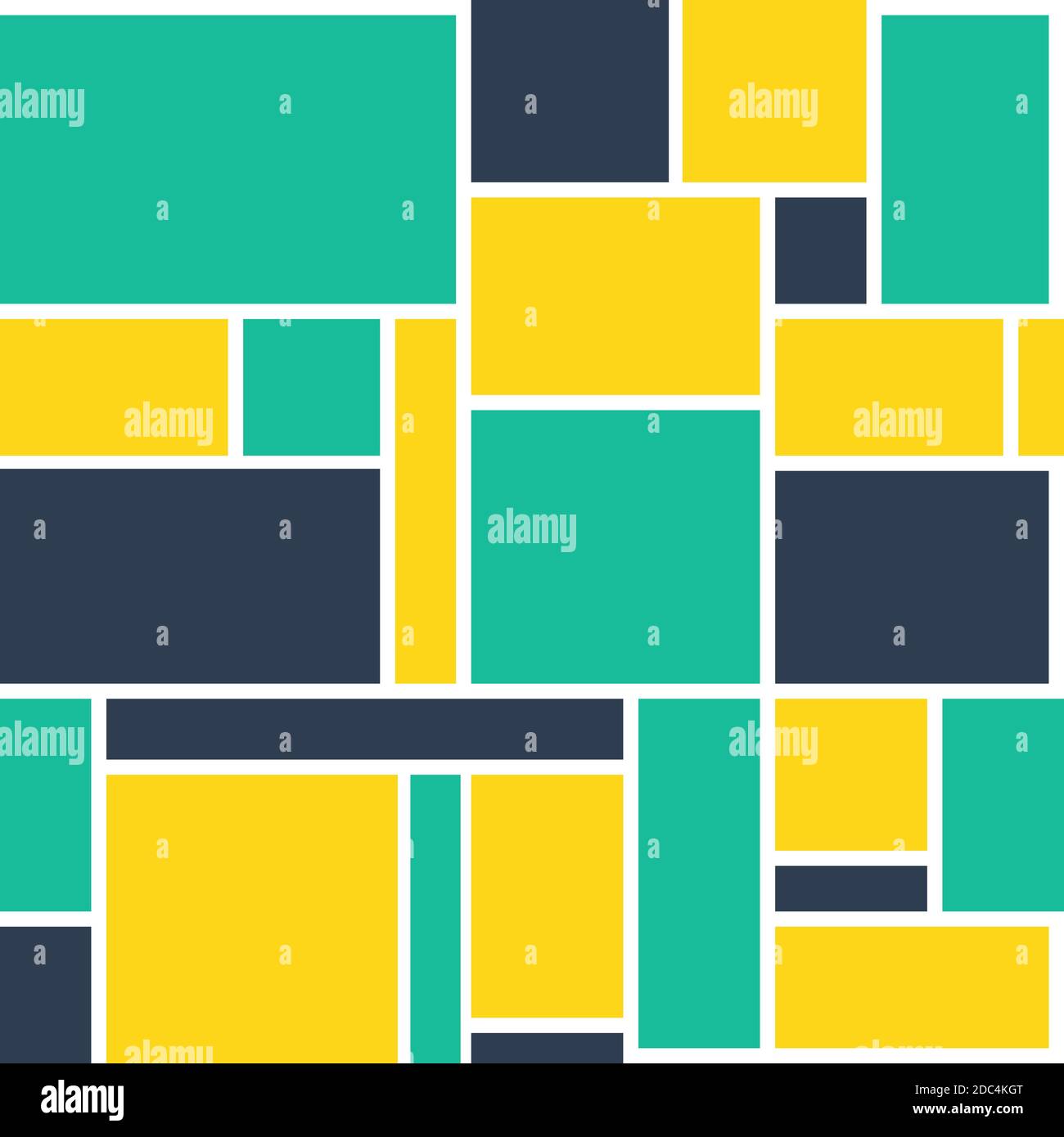 Abstract Geometric Seamless Pattern Block Background. Illustration