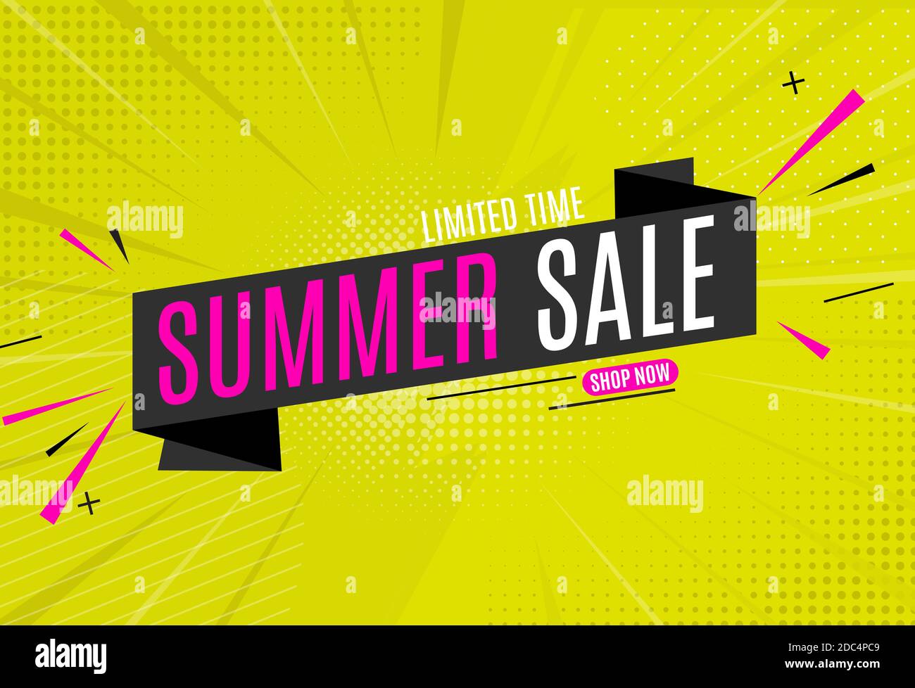 Abstract Summer Sale Background. Illustration Stock Photo - Alamy