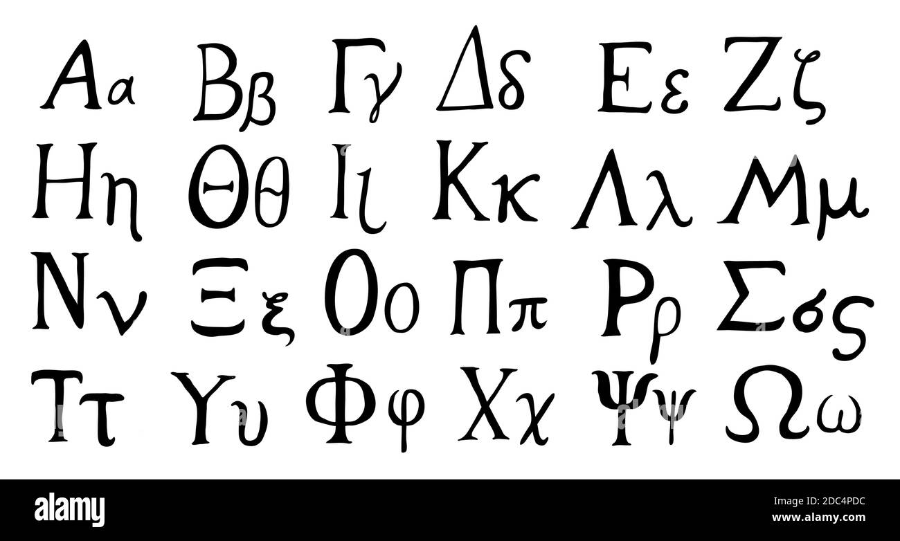 Greek alphabet