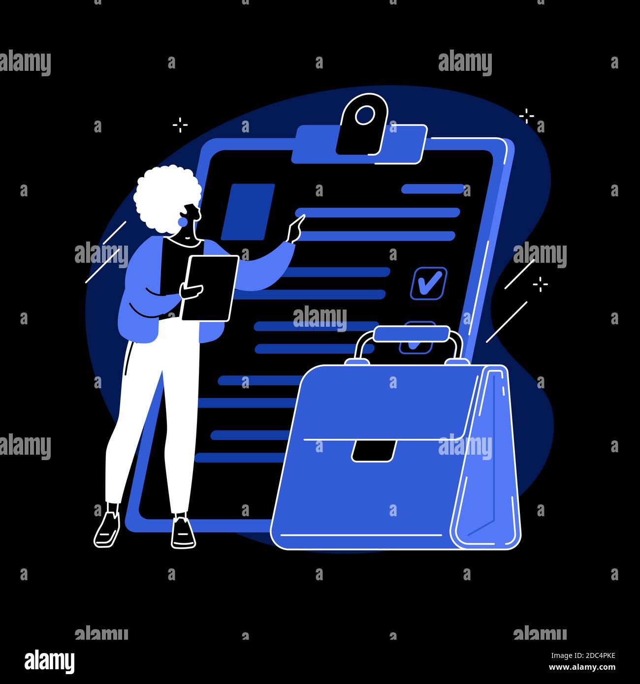 Careers abstract concept vector illustration. Stock Vector