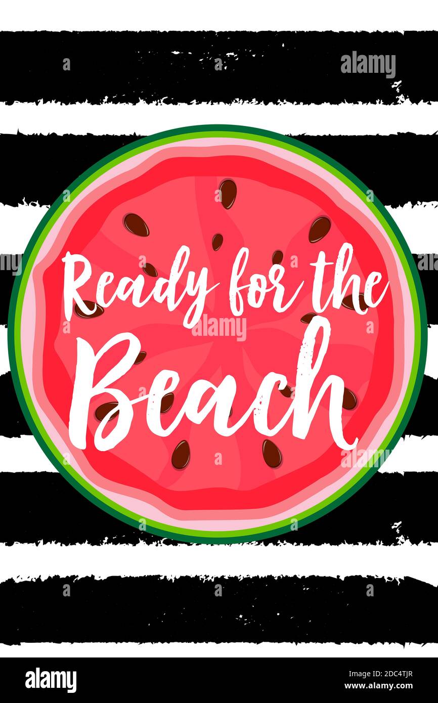 Beach towels design template. Illustration Stock Photo Alamy