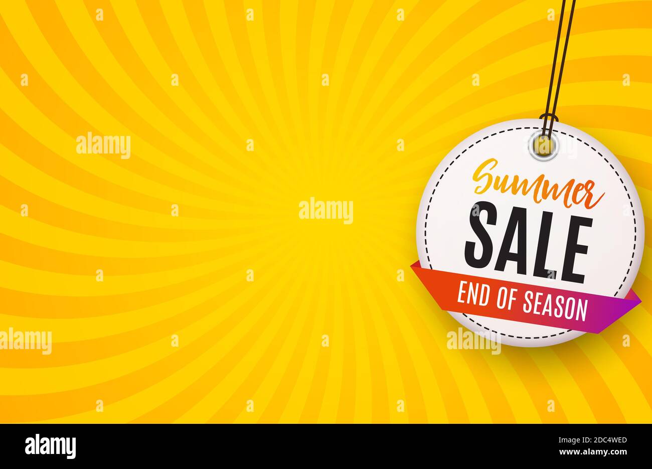 Abstract Summer Sale Background. Illustration Stock Photo - Alamy