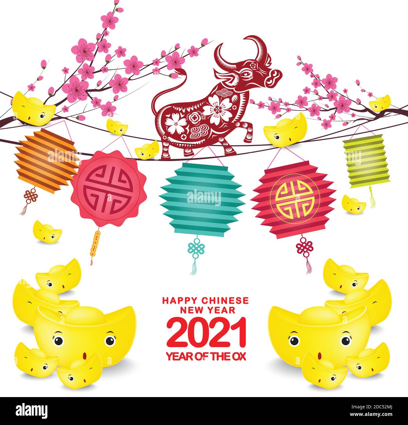 pics Happy Chinese New Year 2021 E Card alamy