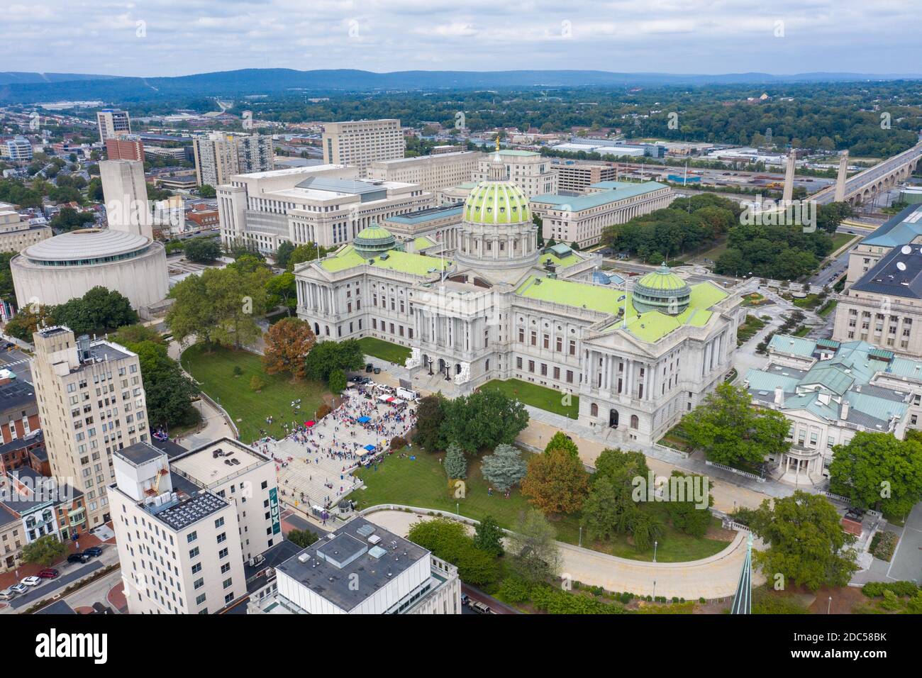 Pennsylvania State Capitol Complex, Harrisburg, Pennsylvania, USA Stock Photo