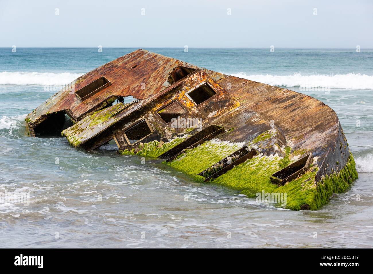 The well known ship wreck of the pisces star located in the waters of ...