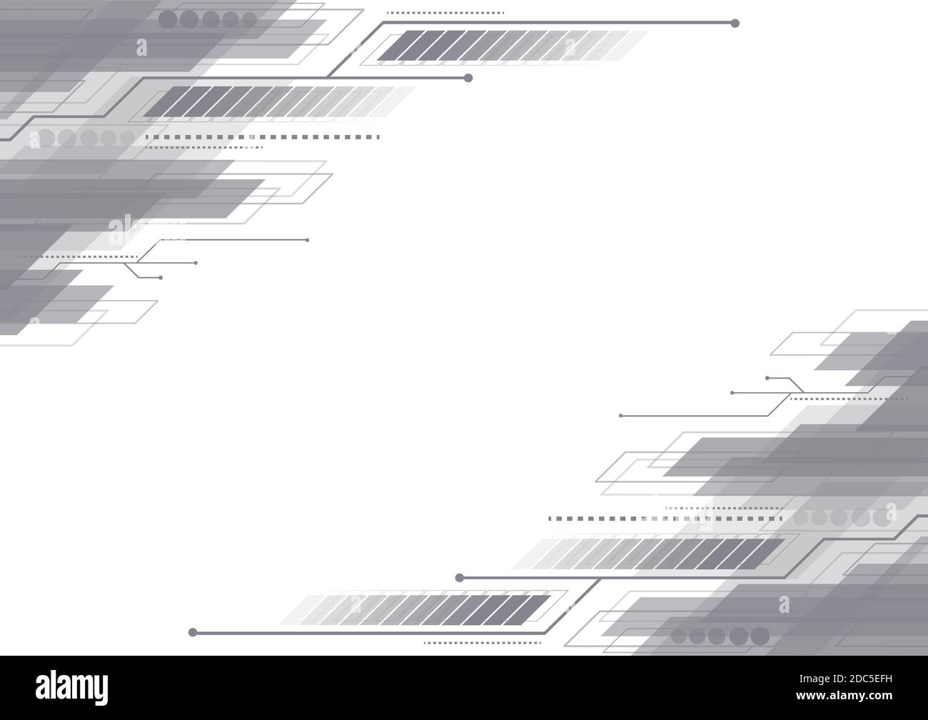 abstract digital technology background with copy space Stock Vector ...