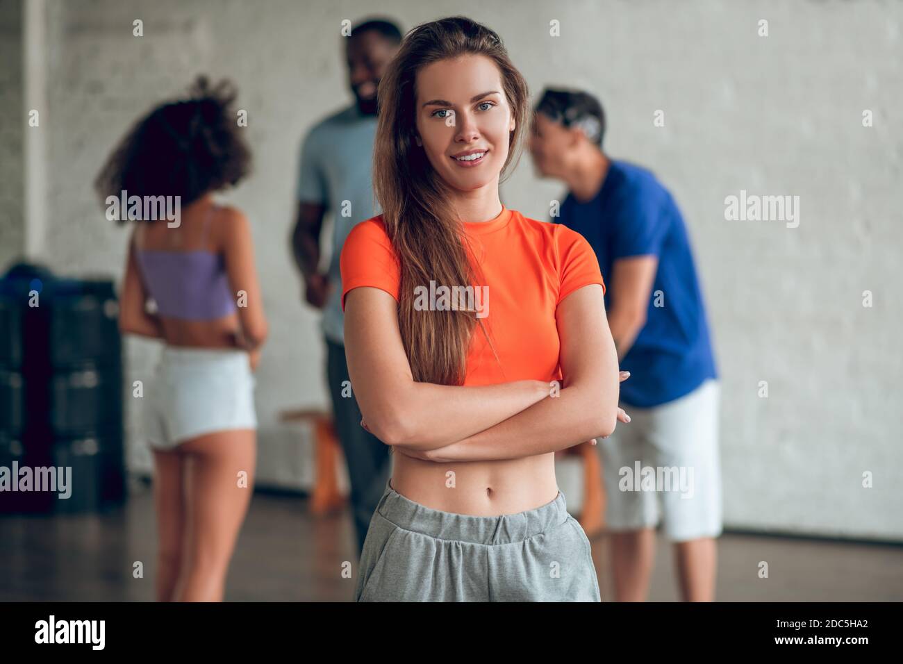 Wearing an orange t shirt hi-res stock photography and images - Alamy