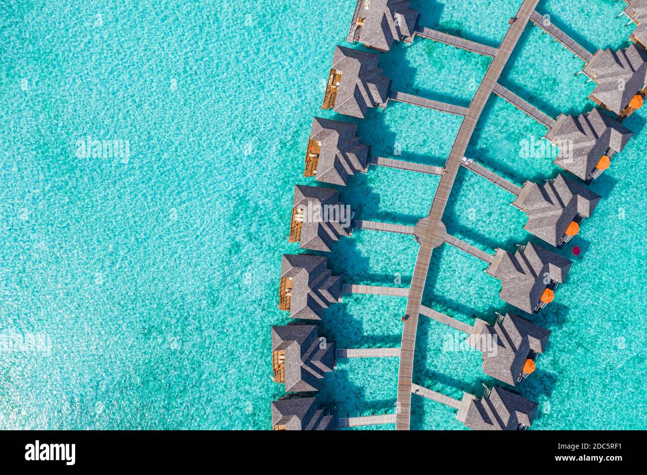 Aerial drone travel idyllic resort hi-res stock photography and images ...