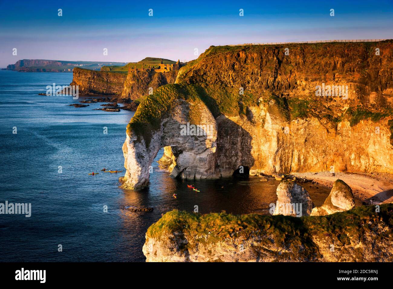 Dunluce castle antrim coast co hires stock photography and images Alamy
