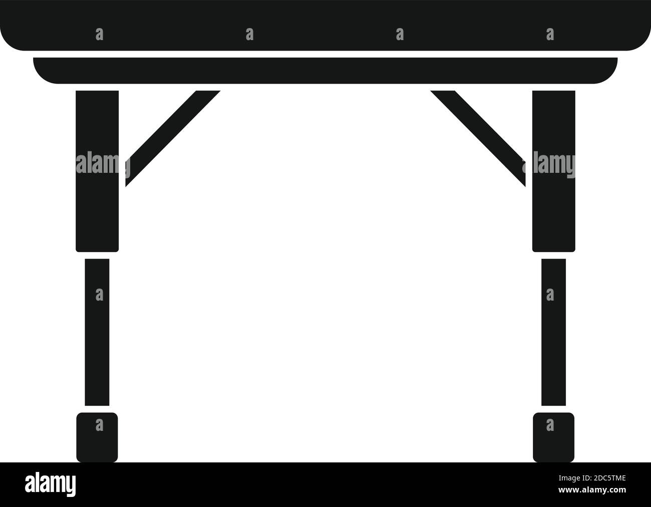 Folding modern table icon, simple style Stock Vector Image & Art - Alamy