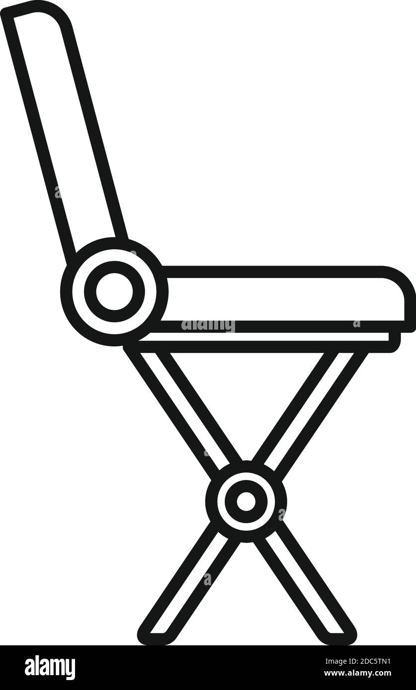 Folding furniture icon, outline style Stock Vector Image & Art Alamy