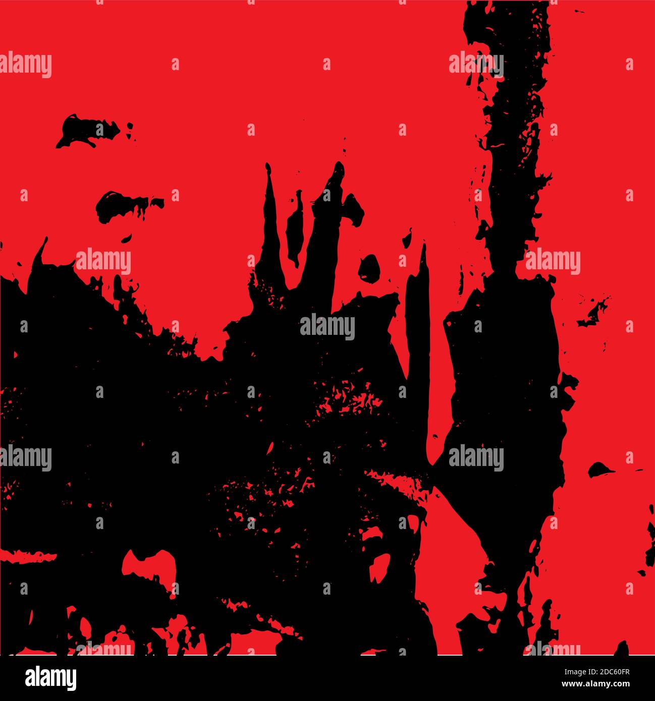 Abstract grunge background in red and black Stock Vector Image & Art ...