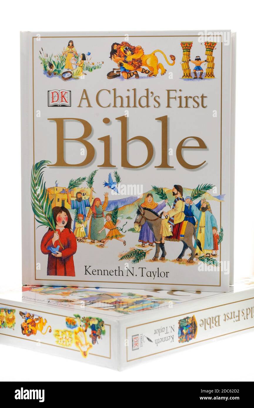 Dorling Kindersley Child's First Illustrated Bible on a White