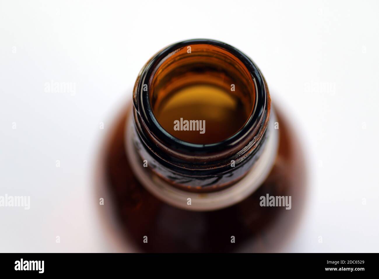 Cough syrup, medicine in bottle Stock Photo Alamy