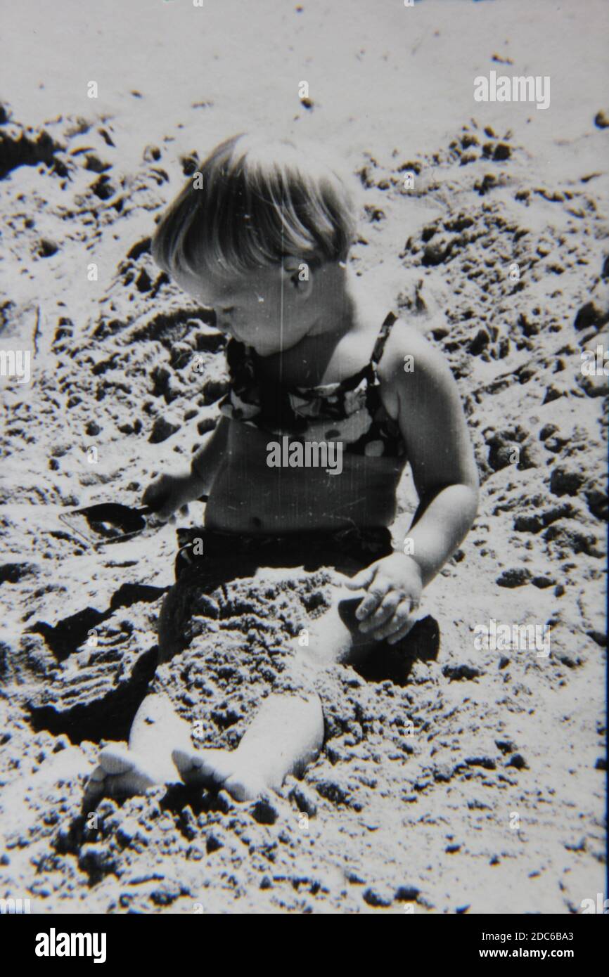 1970s Beach Scene High Resolution Stock Photography and Images - Alamy