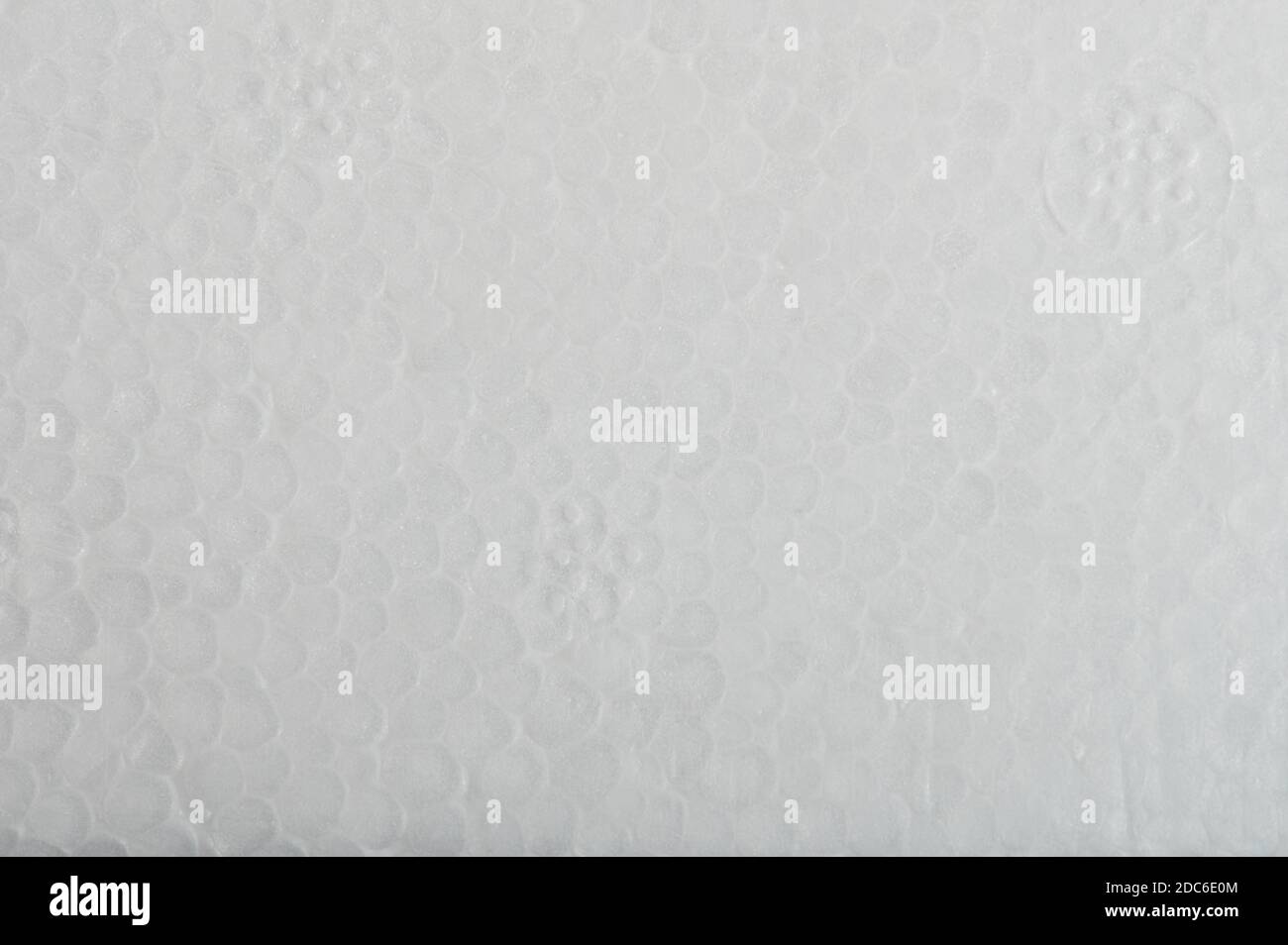 White foam sheet background macro close up view . Fragile pack theme Stock Photo
