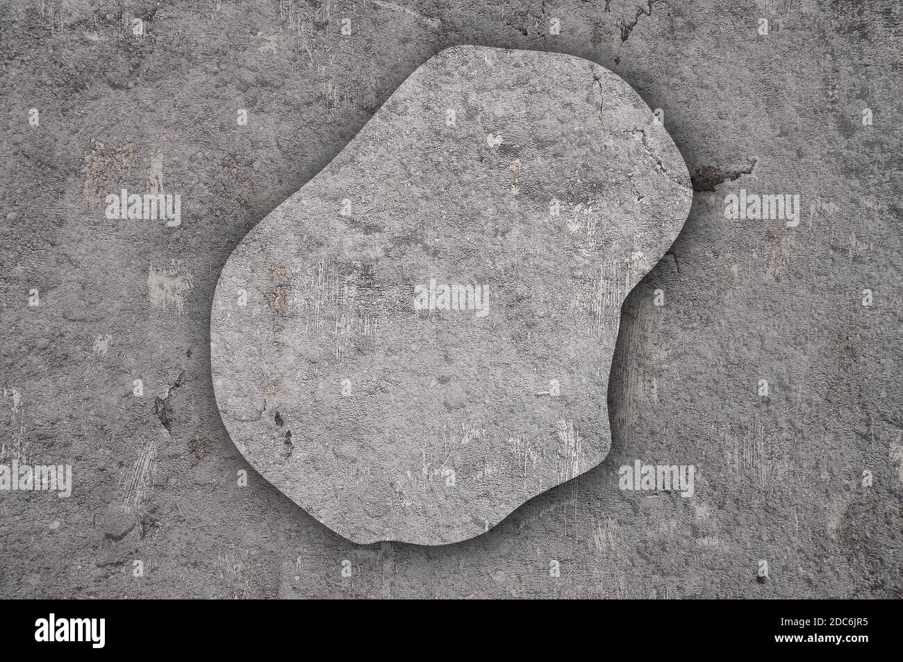 Map of Nauru on weathered concrete Stock Photo - Alamy
