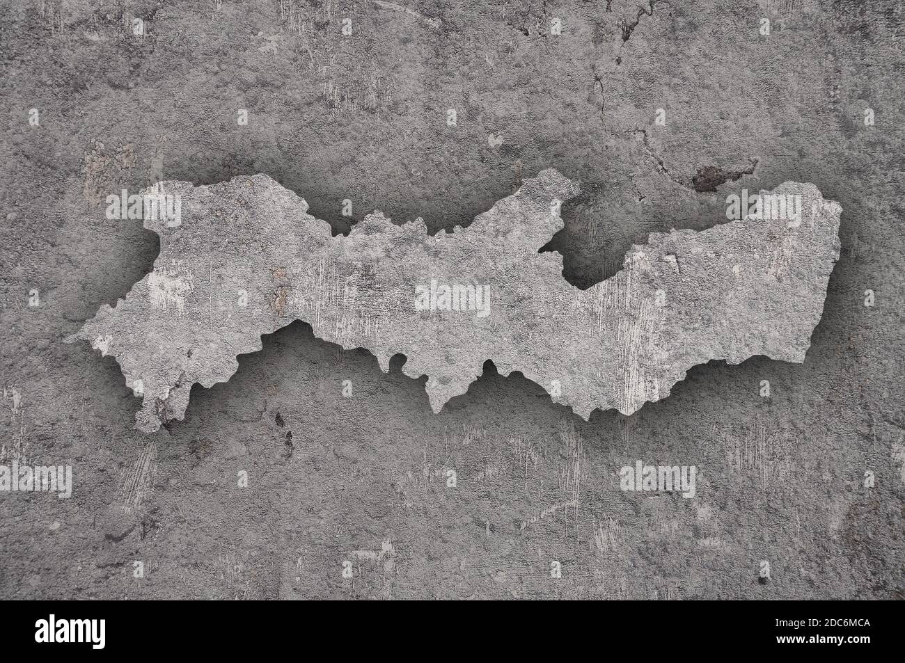 Map of Pernambuco on weathered concrete Stock Photo - Alamy